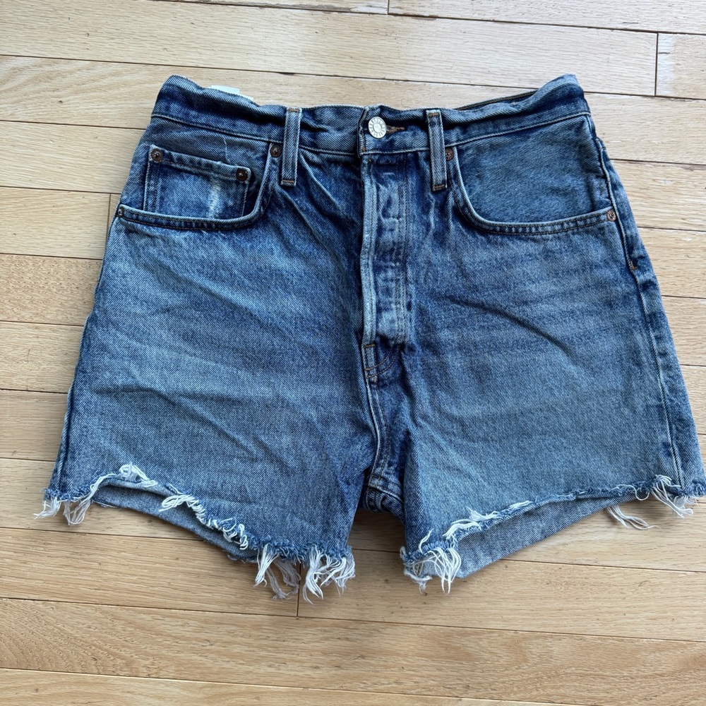 Agolde Riley Short in Outsider